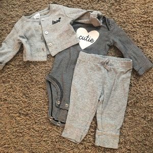 Complete outfit perfect for fall.